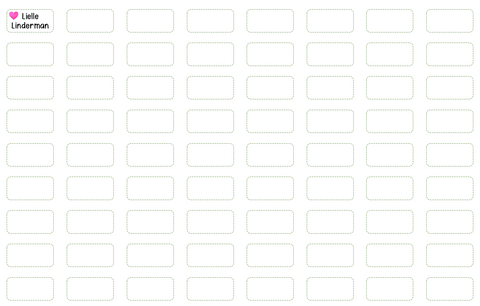 Clothing Labels - small labels only - pink hearts