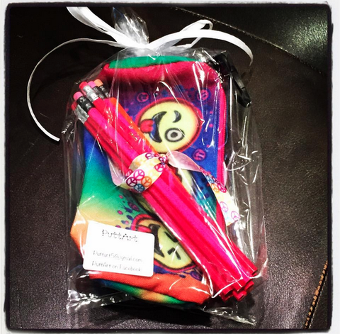 Personalized Pencils - Color mix w/emoji case