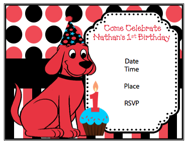 Invitation - Red Dog