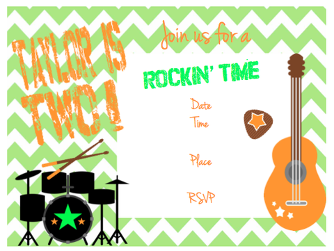 Invitation - Drums w/ Guitar