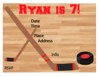 Invitation - Floor Hockey