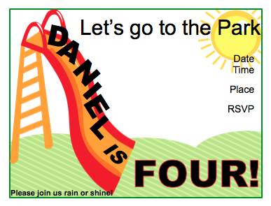 Invitation - Park V1