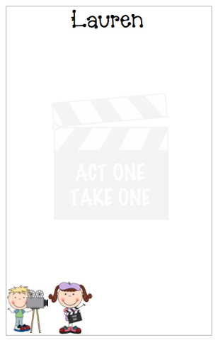 Personalized Theater Notepad - V3