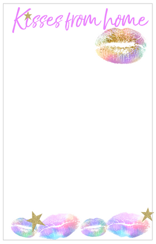 Personalized Camp Stationery - Kisses From Home