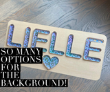 Acrylic Name Puzzle - Clear Name
