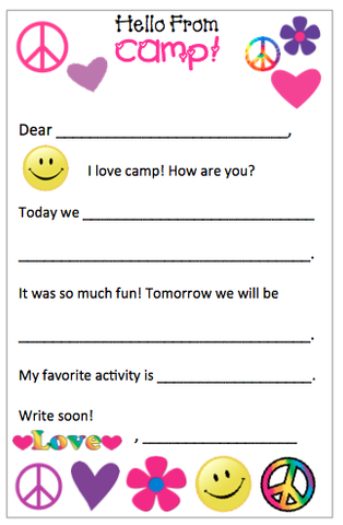 Personalized "Fill in the blank" Peace, Love and Happiness notepads