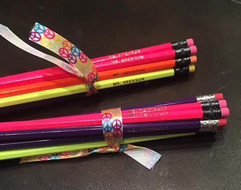 Personalized Pencils - Colorful Mix