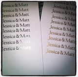 Note Cards w/ Hot Foil Lettering