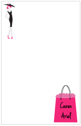 Personalized Shopping Bag Notepad