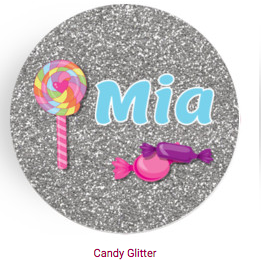 Personalized Plate - Candy