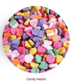 Personalized Plate - Conversation Hearts