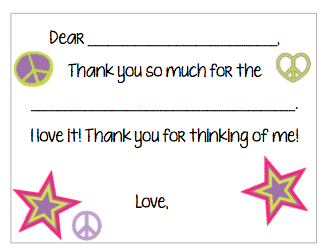 Fill-in-the-Blank Thank You Notes - Stars V3