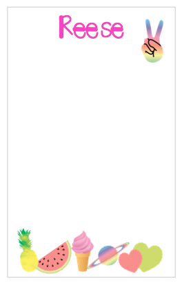 Sticker Notepad - V1