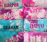Tie-Dye Pencil Case w/ Personalization
