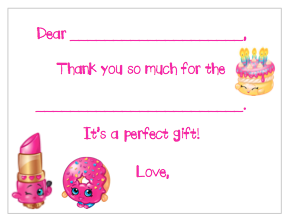 Fill-in-the-Blank Thank You Notes - Shopkins V3