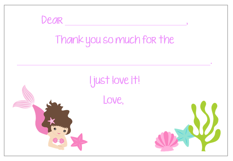 FillintheBlank Thank You Notes Mermaid V2